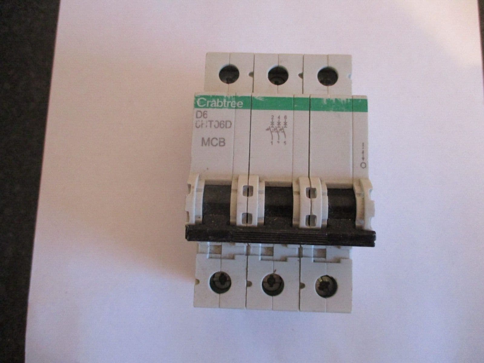 Crabtree Loadstar - 6HSR10/30C - 10a 30mA Type C Single Pole RCBO Un-used