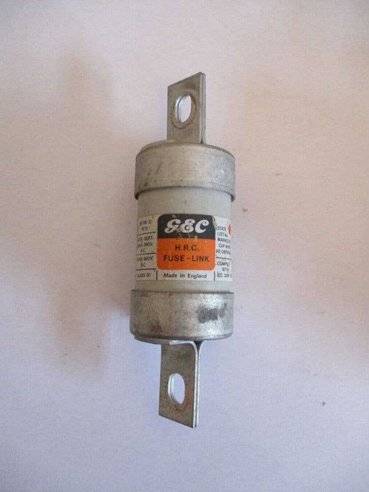 GEC 200 AMP TF200 HRC FUSE LINK ORANGE