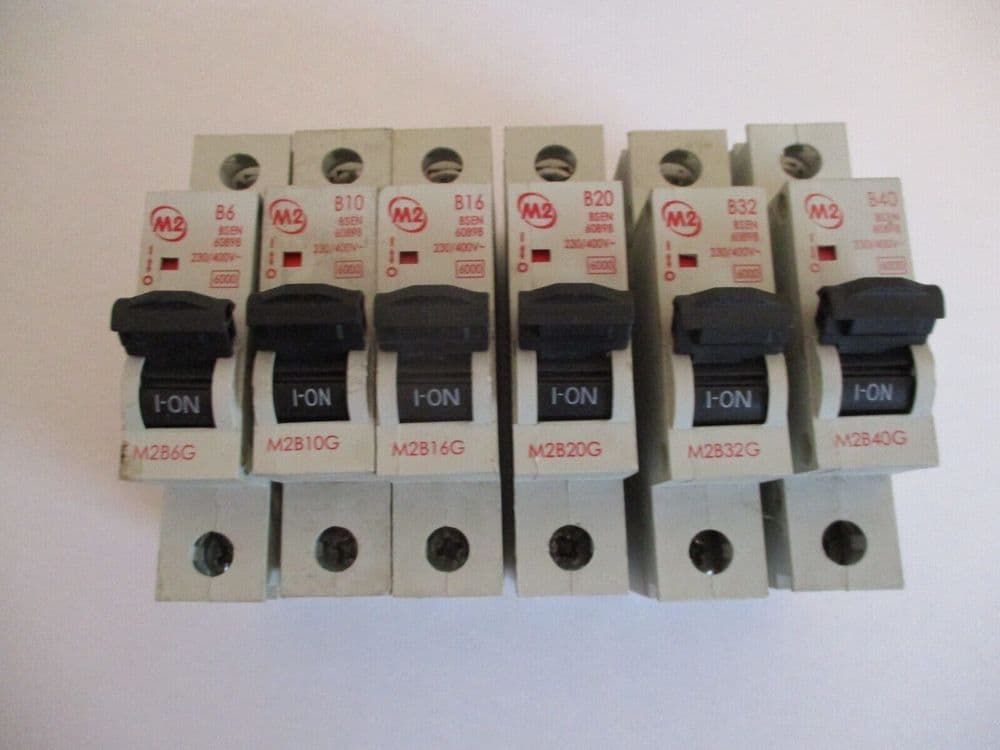 Proteus MCB 10 Amp Single Pole Circuit Breaker B10 Type B 10A 610BW - Willrose E - Foto 5