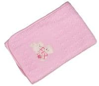 A1355P Three Bears Baby shawl