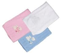 A1355P Three Bears Baby shawl