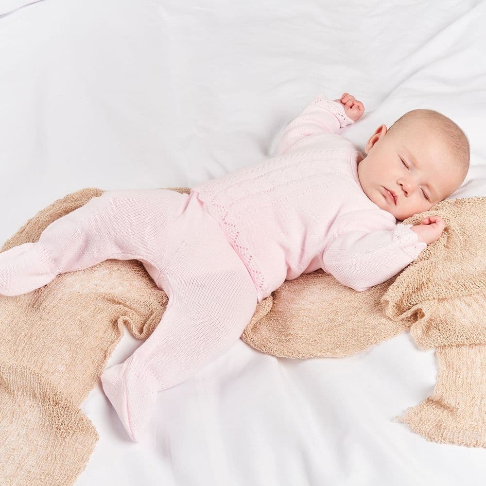 A1515 Girls knitted 2 piece legging set