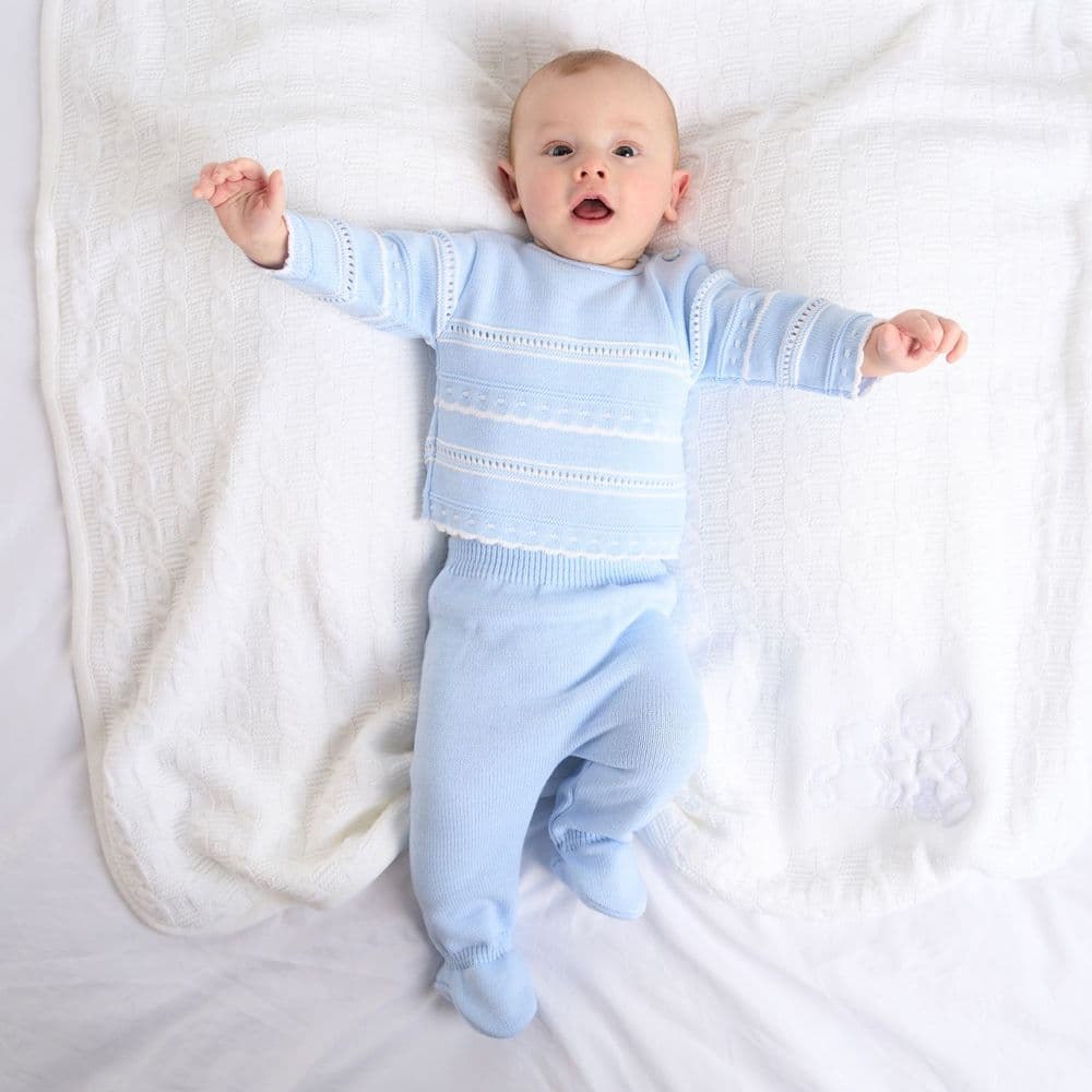 Legging Bébé Playshoes Rayures - 95% Coton 5% Élasthanne