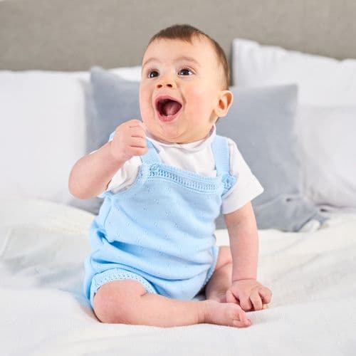 A3865B Knitted Romper