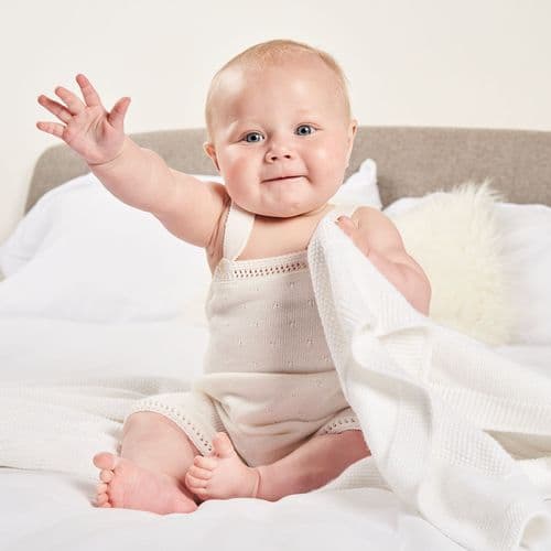 A3865C Fine Knitted Romper