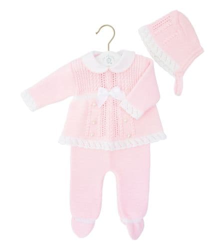 A4011 Buttons & Bows 3 piece set