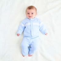 A4092  Boys  knitted 2 piece set