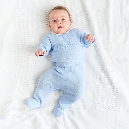A4092 Boys knitted 2 piece set