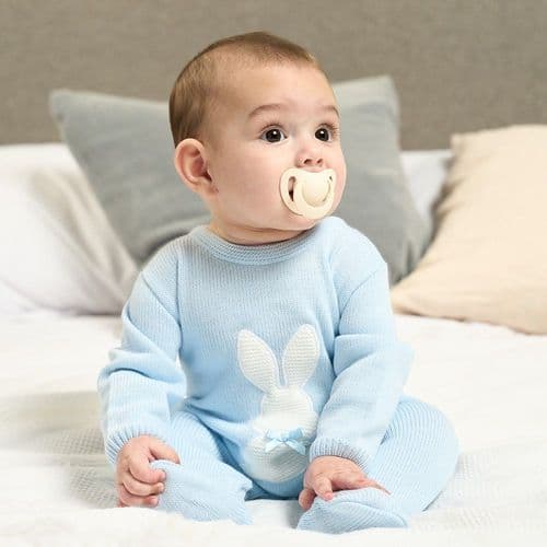 A4423B New Bunny Knitted Onesie