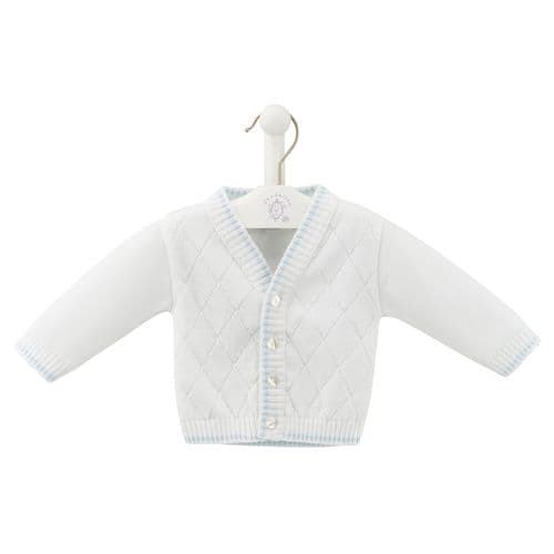 A4714W Diamond knitted Cardigan
