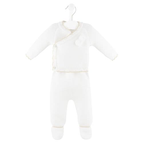 A4954WT Wrap cardigan & Leggings