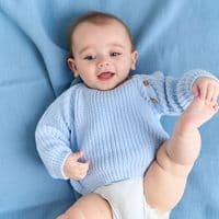 A5395B Ribbed Knitted Jumper