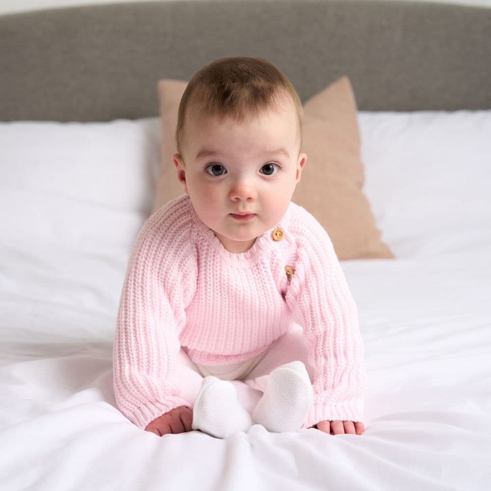 A5395P Ribbed Knitted Jumper