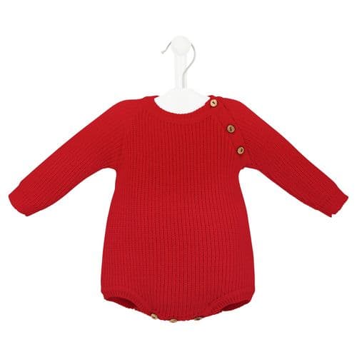 A5405R Long Sleeve Knitted Romper