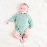 A5405RP Long Sleeve Knitted Romper