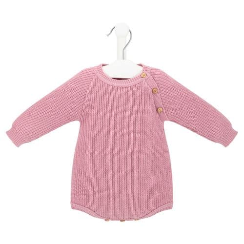 A5405RP Long Sleeve Knitted Romper