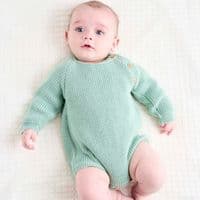 A5405SG Long Sleeve Knitted Romper