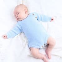 A5405SG Long Sleeve Knitted Romper
