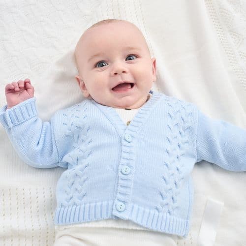 A5479B Baby knitted Cardigan