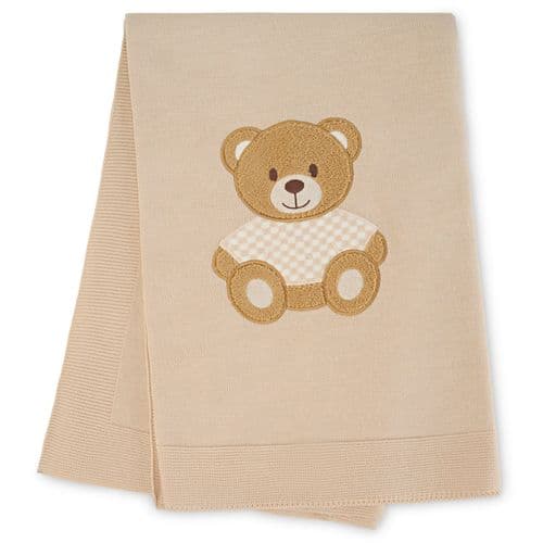 A5543 Teddy Baby Shawl