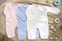 A5571B Plain Knitted Coverall