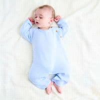 A5571P  Pink  Plain Knitted Coverall
