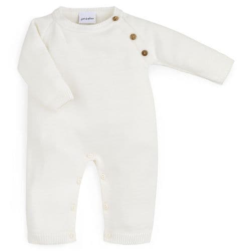 A5571W Plain Knitted Coverall