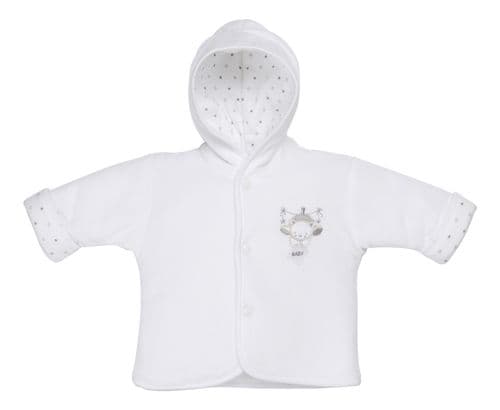 AV1871 Tiny baby bear Jacket (white)