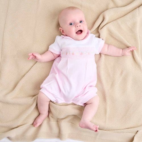 AV2082 Strawberry Smocked Romper