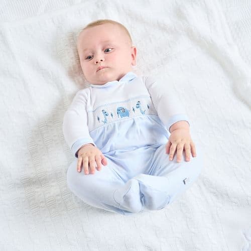 AV2085B Jungle friends cotton Sleepsuit