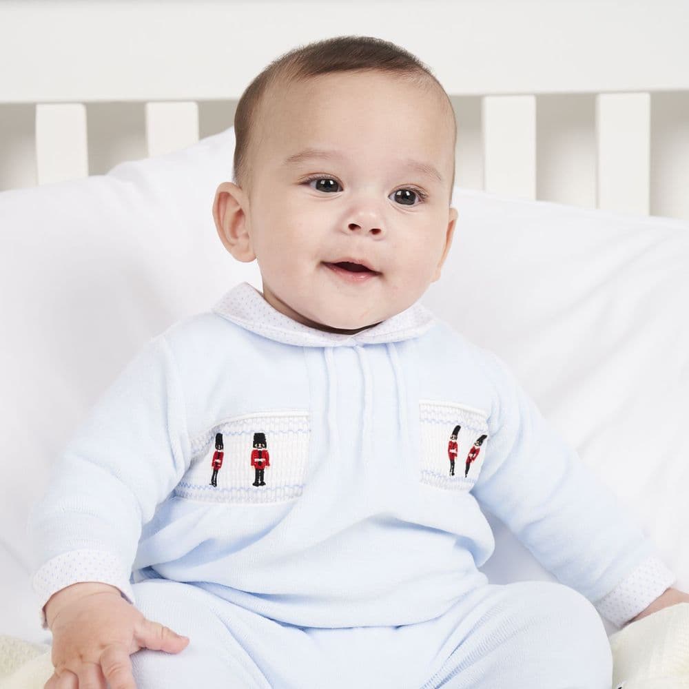 AV2510 Little Soldiers Velour Onesie
