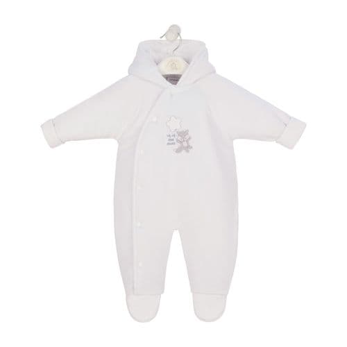 AV2527W "Foxy " velour pramsuit