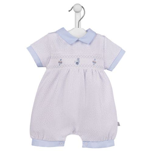 AV6104 Smocked Pique Toys Romper