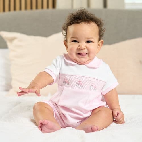 AV6123P Little tractor romper