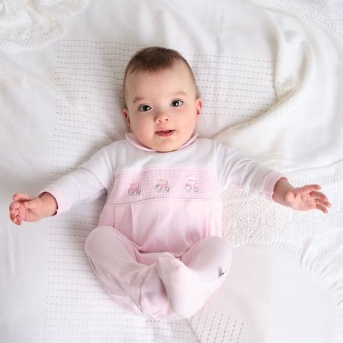 AV6138P Little tractor Sleepsuit