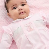 AV6144 Windmill Smocked Sleepsuit