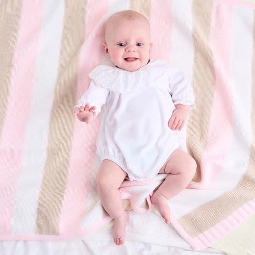 AV6170 Broiderie  Anglais collar Romper