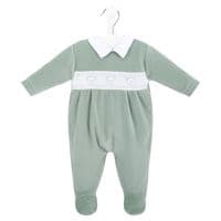AV6171 Three Bears Smocked Sleepsuit