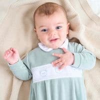 AV6172 Three Bears Smocked Romper