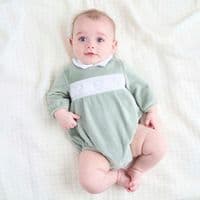 AV6172 Three Bears Smocked Romper