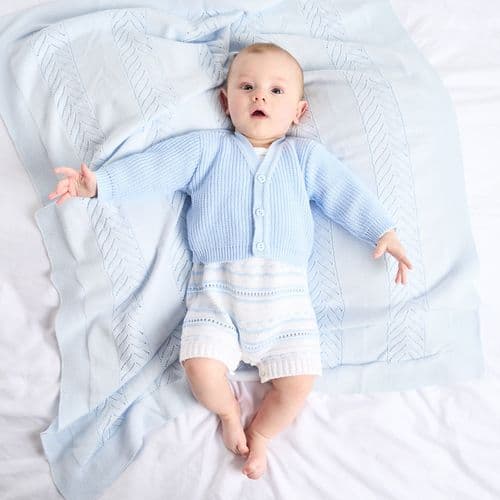 B108B - knitted Baby Cardigans