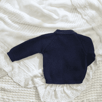 B208N Raglan sleeve cardigan