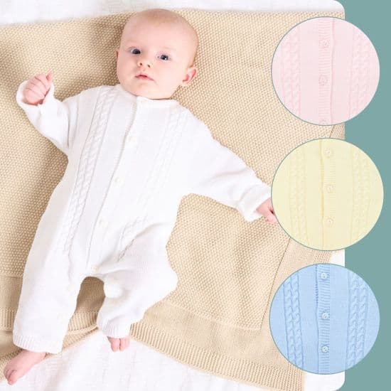 Knitted Rompers and Onesies