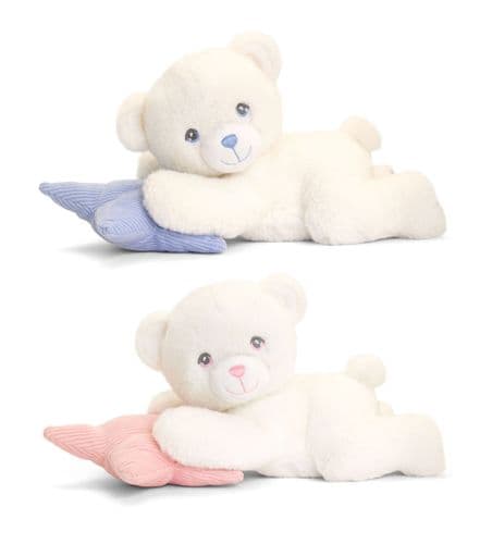 SE1427 25cm cm Baby Bear on Pillow