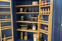 Bounty Larder Unit - Handmade Solid Wood Freestanding Pantry