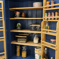 Bounty Larder Cupboard - Freestanding Pantry with Storage and Drawers