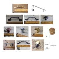 48 Inch Corsair Butchers Block Kitchen Island oak top with full cupboard