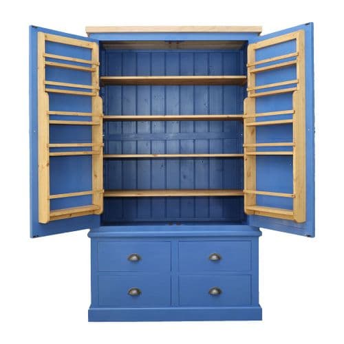 48 Inch Corsair Larder Pantry Cupboard With Oak Top