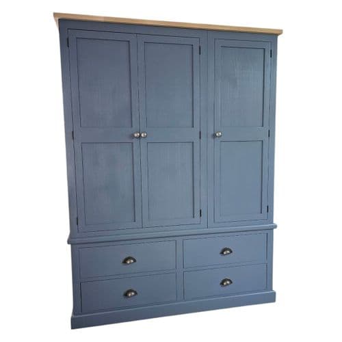 60 Inch Corsair Larder Pantry Cupboard With Oak Top