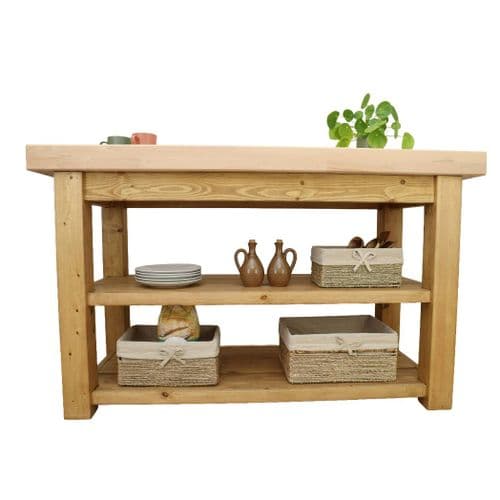 60 Inch Port Royal Butchers Block Kitchen Island
